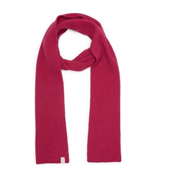 RAG & BONE Addie Cashmere Scarf Wrap, 100% Cashmere,‎ Cozy Warm, Plum, NWT - Picture 2 of 11